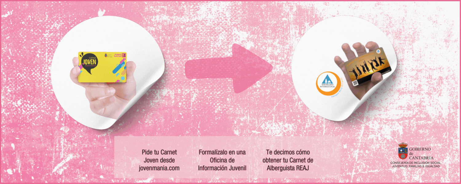 carnet de alberguista gratis con tu carnet joven